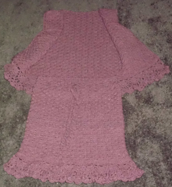 Mauve 2 Pc. Adjustable Skirt