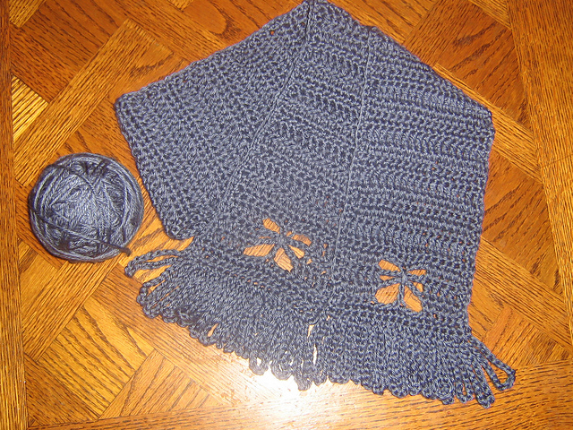 Butterfly Garden Scarf