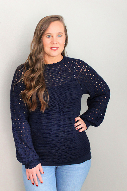 Plumbago Sweater