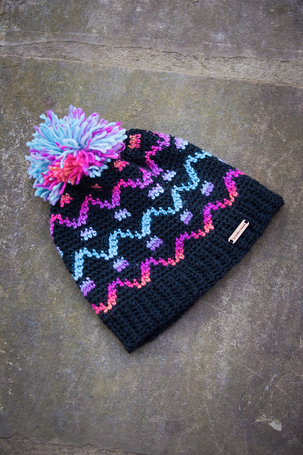 Camden Fair Isle Crochet Hat