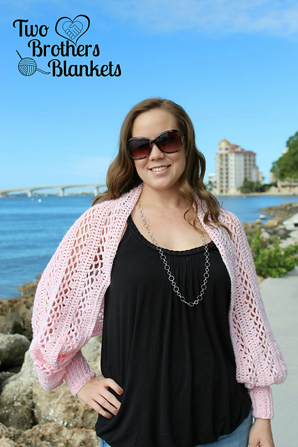 Magnolia Crochet Shrug