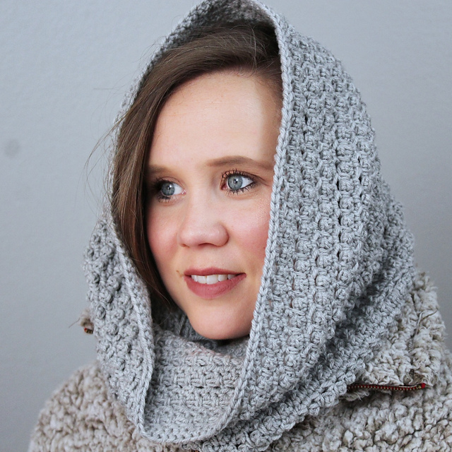 Little Textures Hooded Cowl