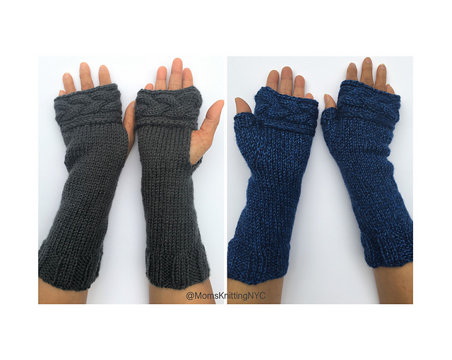 Ravelry: Claire's Outlander Celtic Braid Arm Warmers pattern by