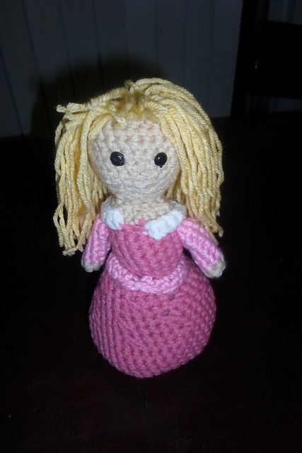 princess Aurora amigurumi