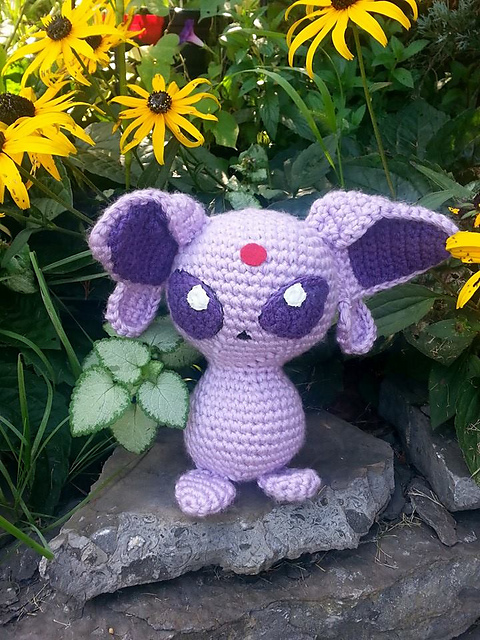 Espeon Inspired Amigurumi