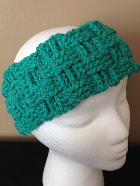 Basket Weave Ear Warmer