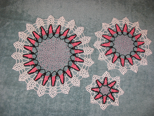 Doilies in Three Sizes