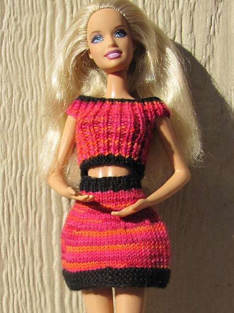 #0274 Top and Short Skirt