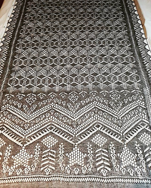 shetland stars shawl