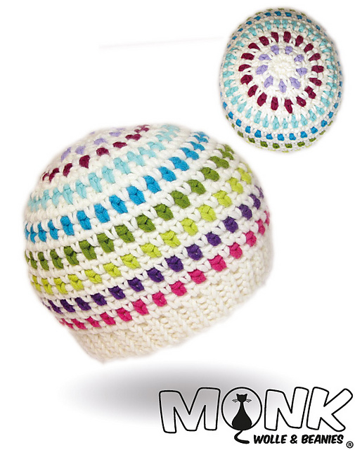 Moss Stitch Beanie No. 1