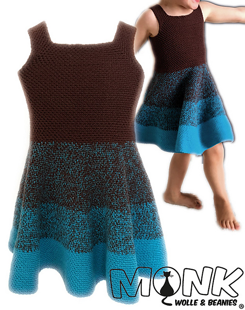 Sommerkleid Moss stitch