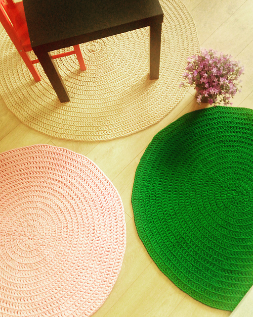 Crochet Carpet for every room
