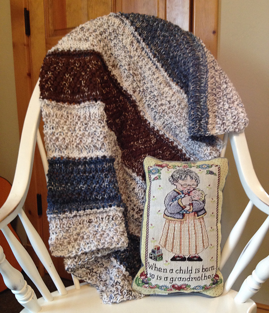 Kootenai River Baby Blanket