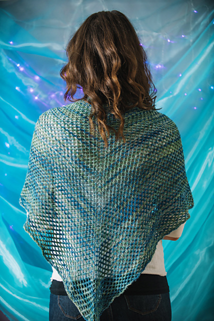 Dancing Lights Shawl and Scarf