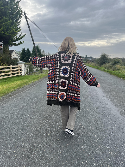 Ravelry: Long Hexi Cardi pattern by James Cummins