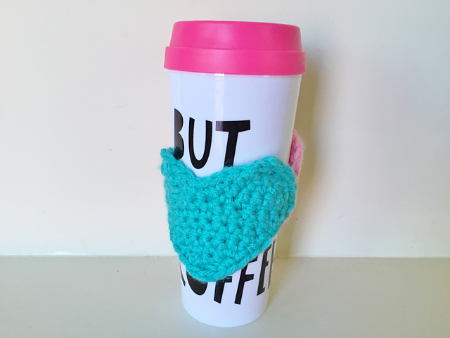Heart Coffee Mug Cozy