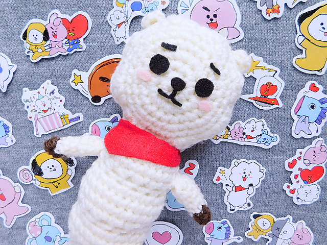 Ravelry: BT21 RJ Plush pattern by Mooeyandfriends
