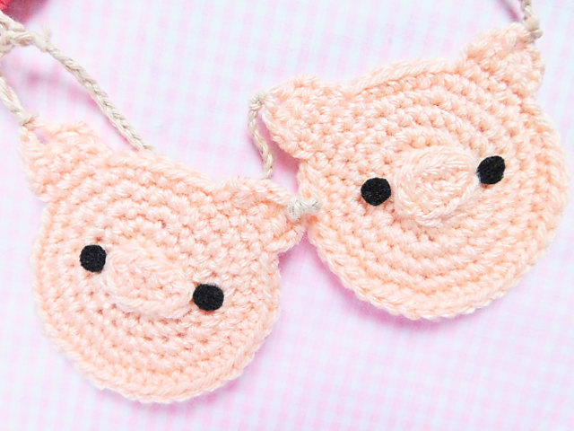 Year of the Pig Applique