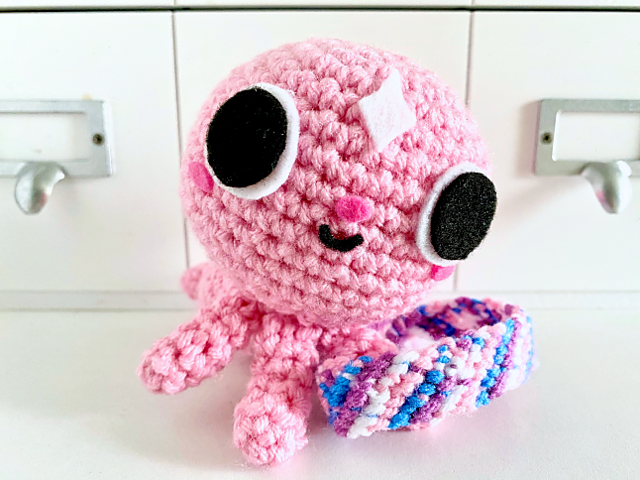 Summer Camp Island Pink Fuzzy Time Baby Plushie