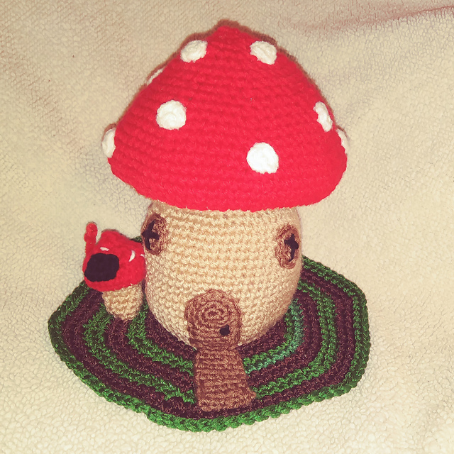 Ravelry: Shroom House pattern by MoonlitShop Patterns