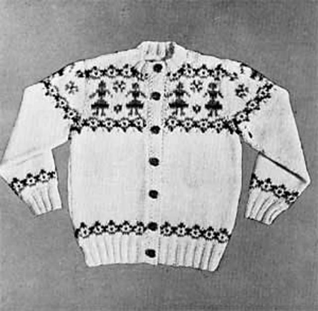 Girl's Cardigan, No. 4