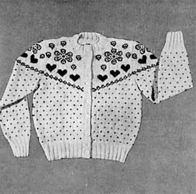 Girl's Cardigan, No. 6