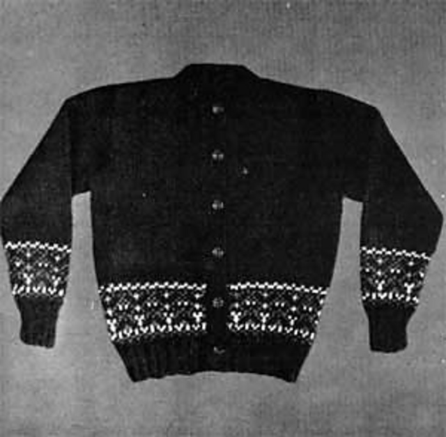 Girl's Cardigan, No. 8