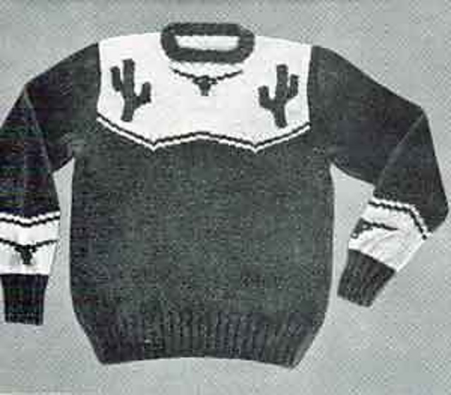 Prairie Cactus Sweater