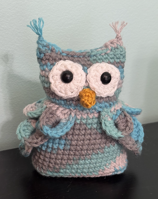 Frazzled Owl Desk Buddy