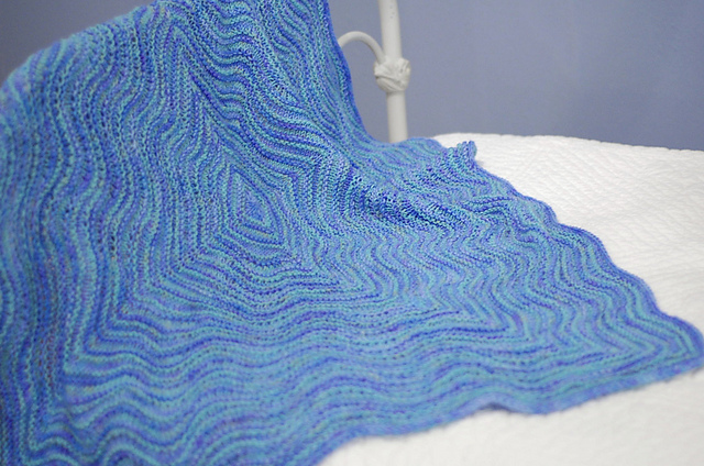 Rippled Baby Blanket