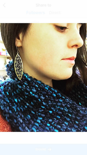 Franca Moss Stitch Cowl