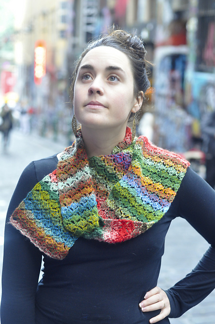 Polly's Crochet Scarf