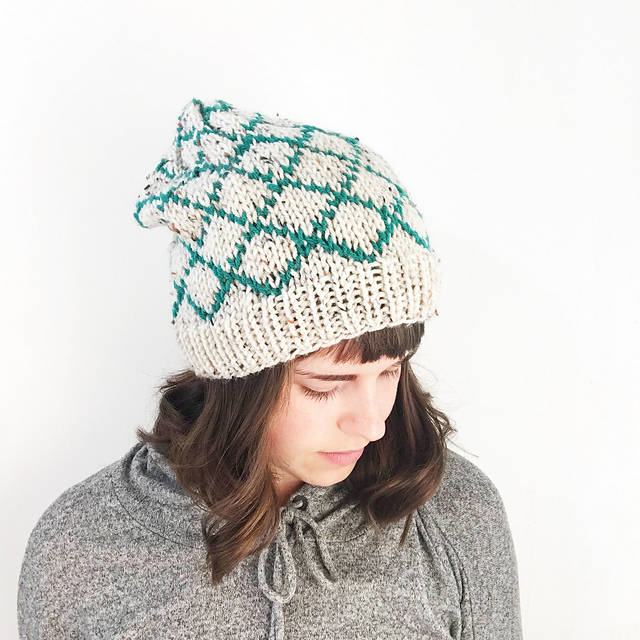 Mermaid Colorwork Beanie