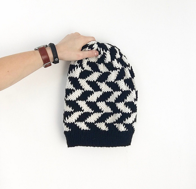 Herringbone Beanie