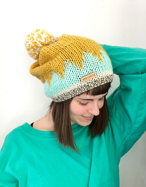 Mountain and Streams Beanie