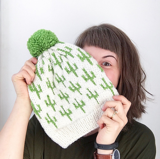 Ravelry: Cactus Beanie pattern by Morgan Woltersdorf