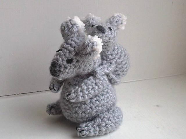 Mother & Baby Koala Amigurumi