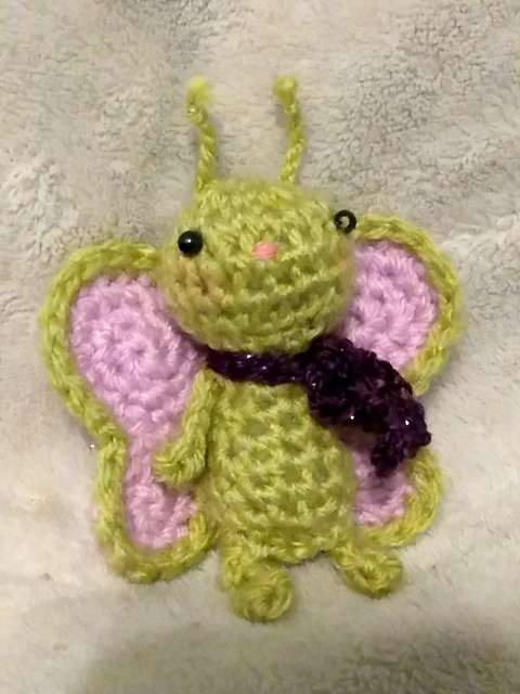 Tiny Butterfly Doll