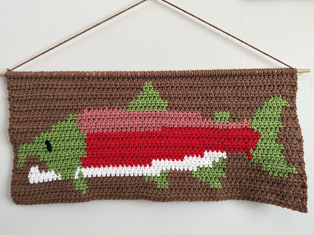 Sockeye Simon a Sockeye Salmon Tapestry