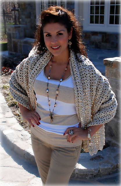 Women's Rectangular Medium-weight Shawl