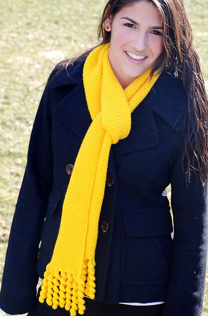 Lightweight Scarf with Twisties