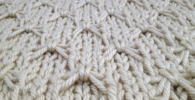 GIANT Knit Butterfly Throw Blanket