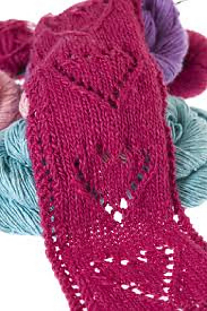 Lace Heart Scarf