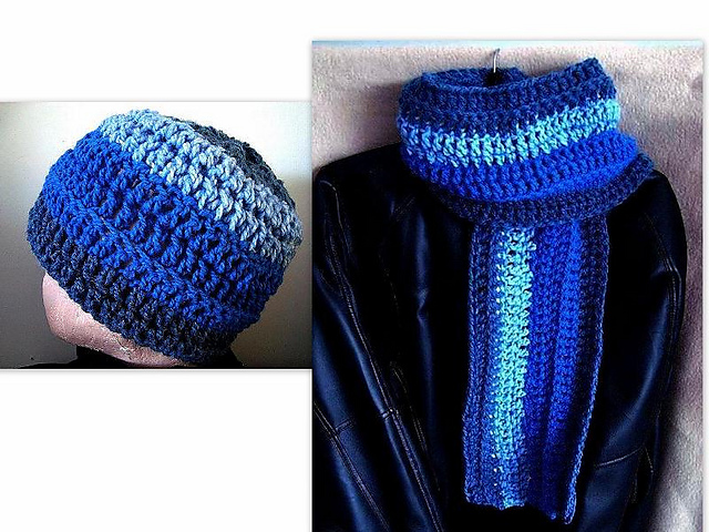 CH-8 Beanie Hat and Scarf