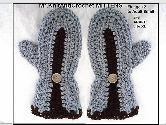 mrknitandcrochet Mittens