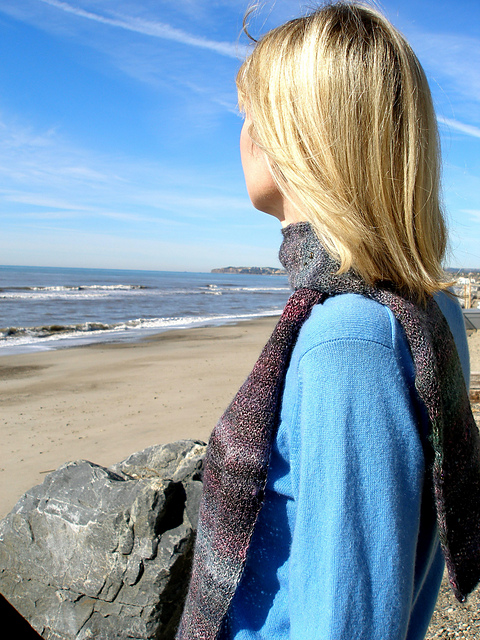 Heavenly Handspun Scarf