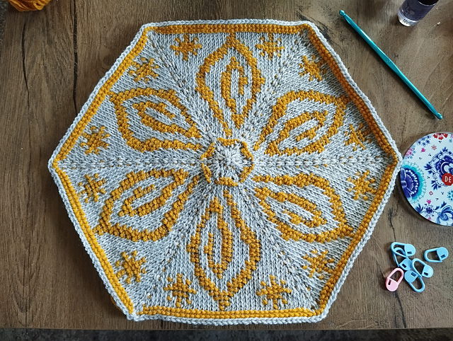 Hexagon Sunflower