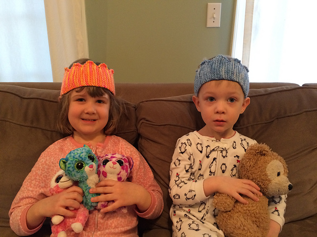 Little Princess Knitted Crown