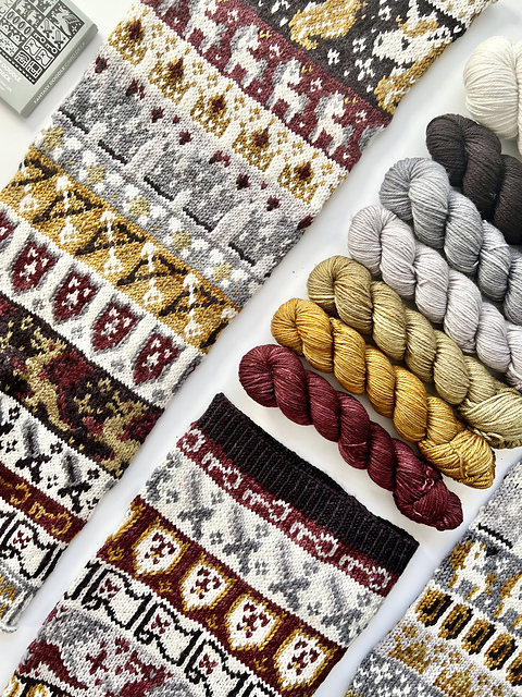 Ravelry: Fantasy Doodle (Infinity Cowl) pattern by Jamie Lomax
