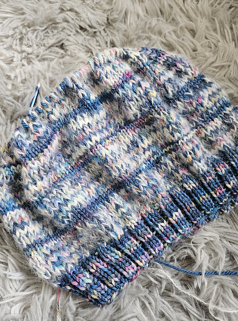 Snow On New Year's Eve Cowl